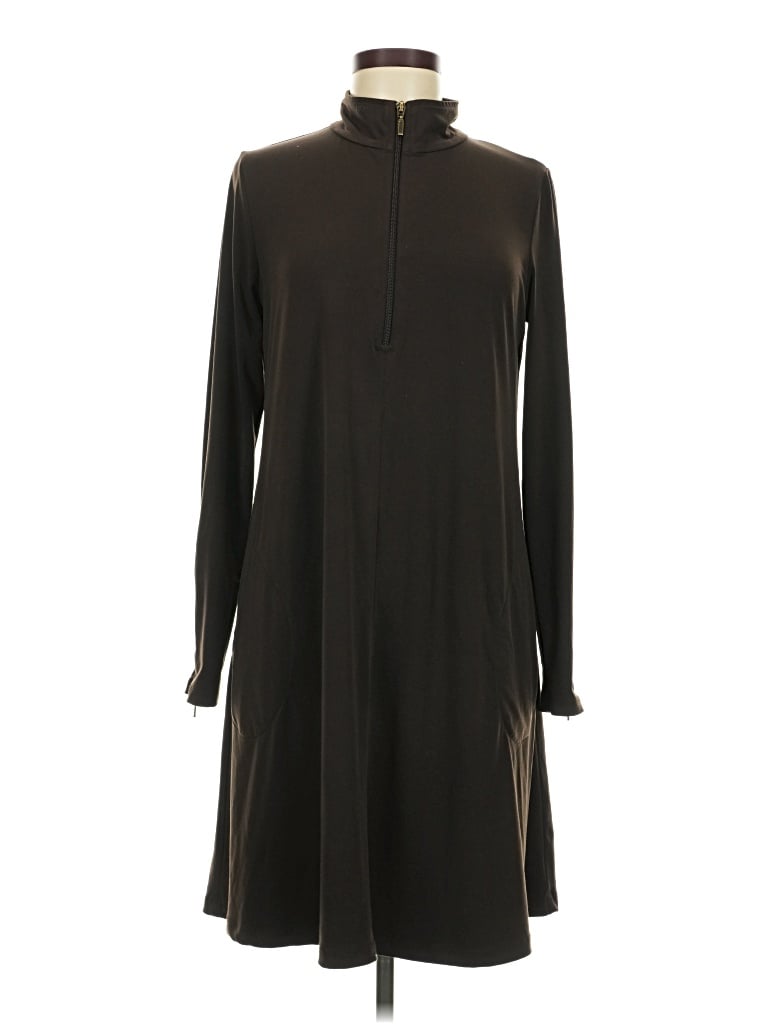 Pre-owned Karen Kane Casual Dress In Brown