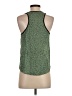 A.L.C. 100% Silk Green Sleeveless Top Size S - photo 2