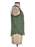 A.L.C. 100% Silk Green Sleeveless Top Size S - photo 4