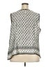 Talbots 100% Polyester Multi Color Silver Sleeveless Blouse Size 3X Petite - photo 2