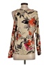 Michael Lauren Floral Tan Pullover Sweater Size S - photo 2