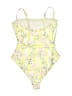 Assorted Brands Print Yellow One Piece Swimsuit Size 4 - photo 2