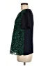 J.Crew Collection Green Short Sleeve Blouse Size 8 - photo 5