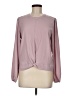 Nine West 100% Polyester Pink Long Sleeve Blouse Size M - photo 1
