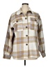Unbranded 100% Polyester Plaid Tan Jacket Size XL - photo 1