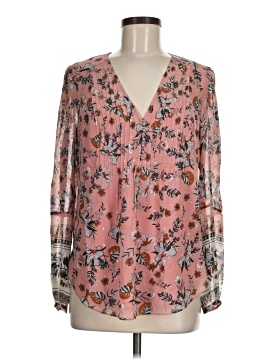 Veronica Beard Long Sleeve Silk Top