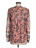Veronica Beard Pink Long Sleeve Silk Top Size 8 - photo 2