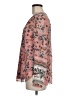 Veronica Beard Pink Long Sleeve Silk Top Size 8 - photo 5