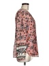 Veronica Beard Pink Long Sleeve Silk Top Size 8 - photo 4