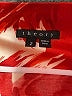 Theory Print Red Silk Skirt Size 2 - photo 4