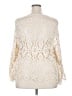 Unbranded 100% Polyester Ivory Cardigan Size 4XL - photo 2