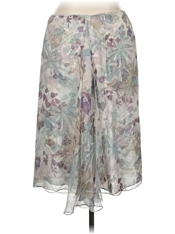 Linda Allard Ellen Tracy Silk Skirt (view 2)