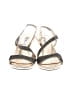 Nina 100% Leather Silver Sandals Size 8 - photo 2