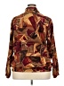 Unbranded Print Brown Track Jacket Size 2X (estimated) - photo 2