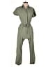 Jessica Simpson Solid Green Jumpsuit Size M - photo 1