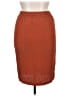 Unbranded Solid Brown Orange Casual Skirt Size 16 - photo 1