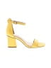 Vince Camuto Yellow Sandals Size 7 - photo 1