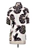 Zara Print Ivory Short Sleeve Blouse Size S - photo 2