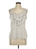 French Laundry Gray Sleeveless Blouse Size L (petite) - photo 1