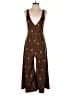 Hutch Graphic Brown Jumpsuit Size S - photo 1