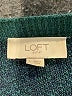 Ann Taylor LOFT Outlet Plaid Green Pullover Sweater Size L - photo 7
