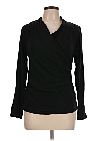 James Perse Long Sleeve Blouse (view 1)