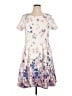 Elle Floral Ivory Casual Dress Size XL - photo 1