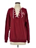 Victoria's Secret Pink Burgundy Pullover Sweater Size S - photo 1