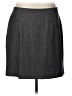 Express Solid Gray Formal Skirt Size 12 - photo 1