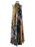 Mary Katrantzou 100% Polyester Gold Cocktail Dress Size S - photo 1