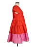 STAUD Color Block Red Casual Dress Size M - photo 4