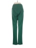 JLUXLABEL Solid Green Casual Pants Size S - photo 2