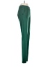 JLUXLABEL Solid Green Casual Pants Size S - photo 4