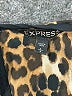 Express 100% Polyester Brown Sleeveless Blouse Size L - photo 4