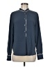 Zoe & Sam 100% Polyester Blue Long Sleeve Blouse Size M - photo 1