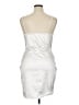 Lulus Solid Silver Cocktail Dress Size XL - photo 2