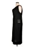 Halston Solid Black Cocktail Dress Size 16 - photo 5