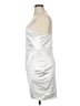 Lulus Solid Silver Cocktail Dress Size XL - photo 5