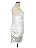 Lulus Solid Silver Cocktail Dress Size XL - photo 4