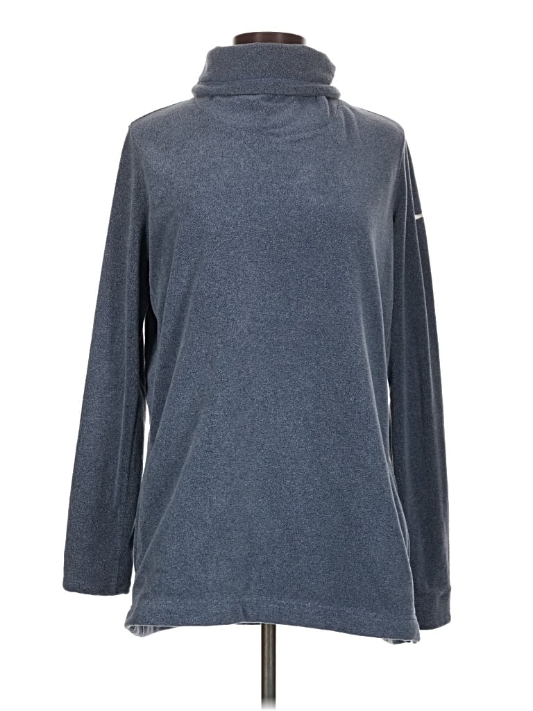 Pre-owned Nike Turtleneck Sweater In Blue