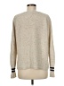 Skies Are Blue 100% Acrylic Tweed Tan Pullover Sweater Size M - photo 2