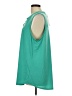 Dear Scarlett Teal Sleeveless Blouse Size XL - photo 5