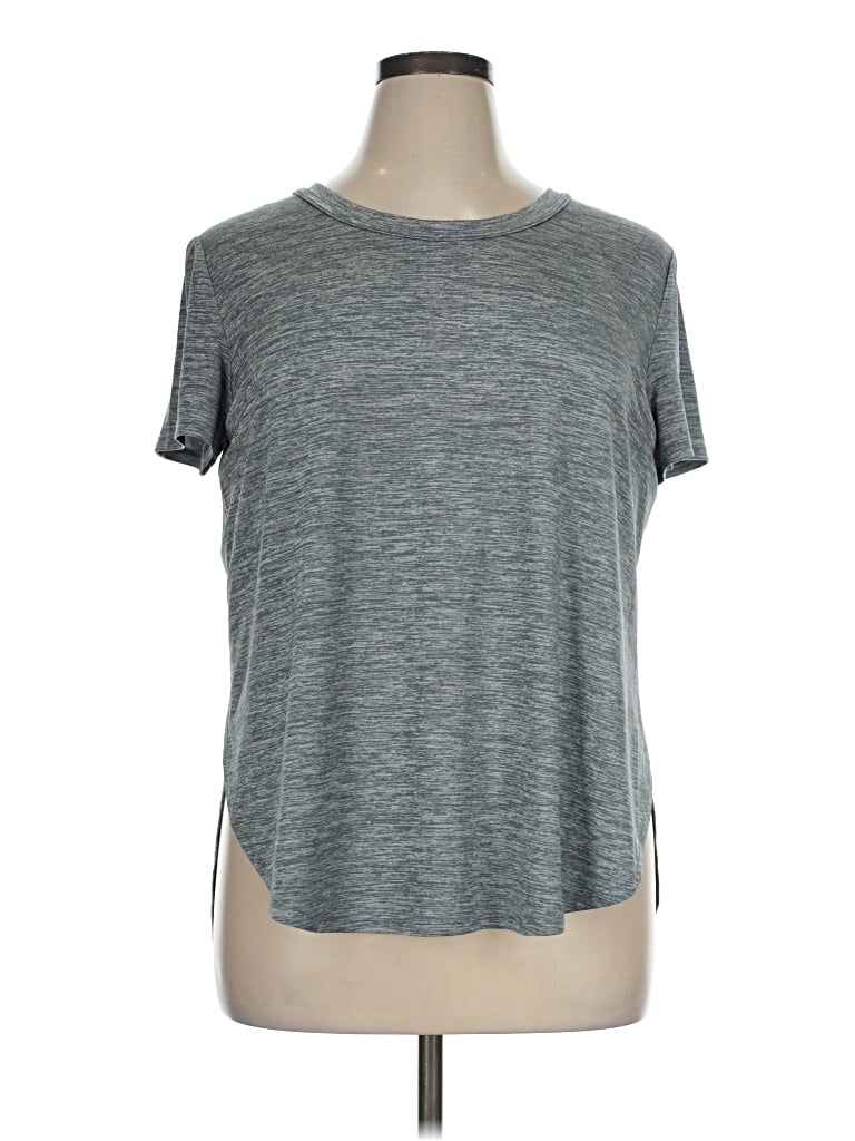 Pre-owned Athleta Active T-shirt In Gray