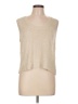 Max Studio Tan Sleeveless T-Shirt Size L - photo 1