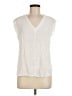Assorted Brands Ivory Sleeveless T-Shirt Size M (estimated) - photo 1
