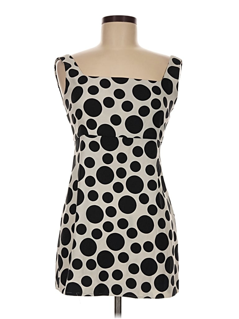 Pre-owned Zara Cocktail Dress In Ivory