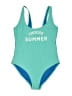 Old Navy Graphic Green One Piece Swimsuit Size L - photo 1
