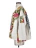Pol 100% Cotton Print White Blazer Size S - photo 5