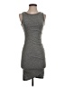 Leith Solid Gray Casual Dress Size XXS - photo 1