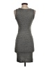 Leith Solid Gray Casual Dress Size XXS - photo 2
